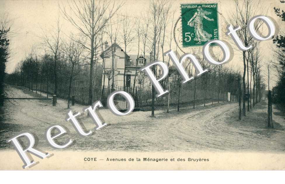 Coye - Avenue de la Ménagerie et des Bruyères
