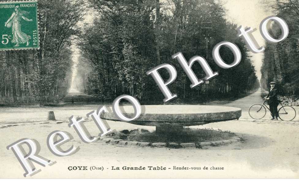 Coye-la-Foret, la Grande Table, Rendez-vous de chasse