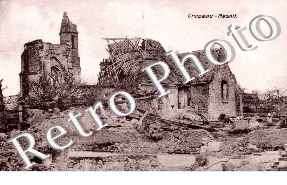 l'église en ruines