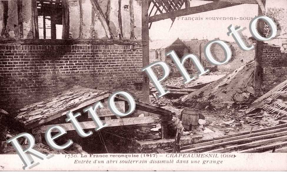 entree d'un abri souterrain