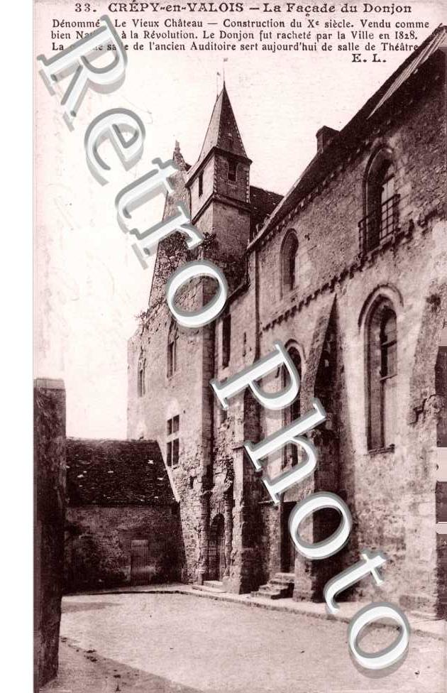 la facade du donjon