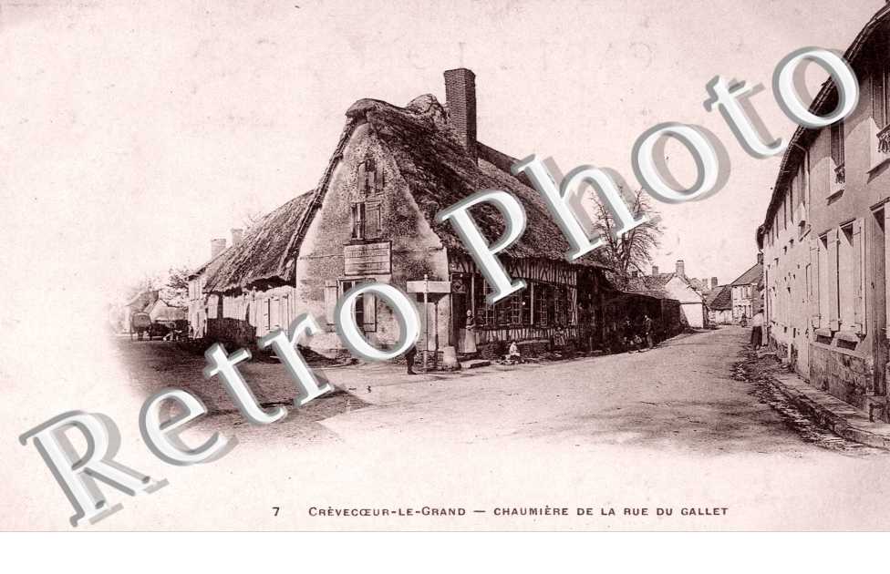 Chaumière de la rue du Gallet