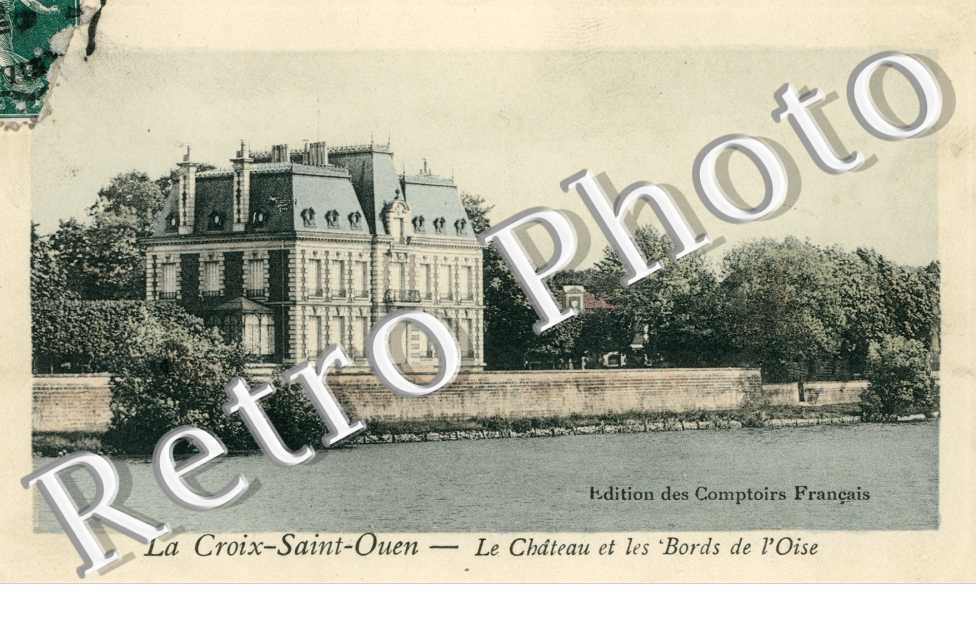 le chateau et les bords de l'oise