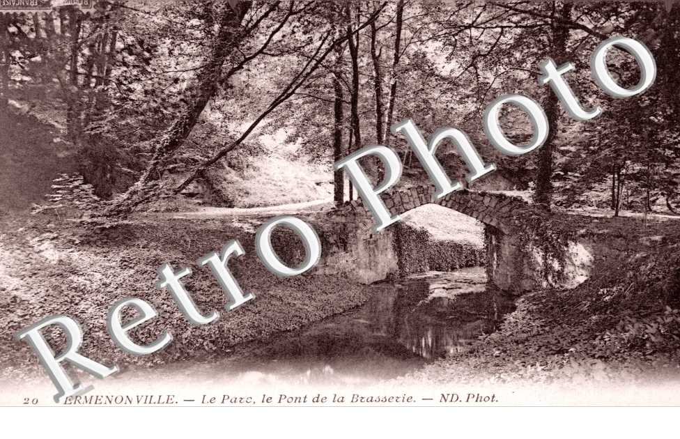 le parc, le Pont de la Brasserie