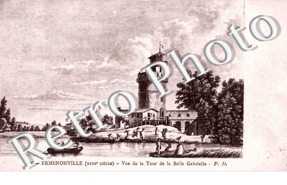 vue de la Tour de la Belle Gabrielle