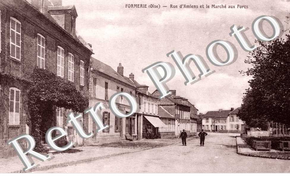 Rue d'Amiens et le Marche aux Porcs