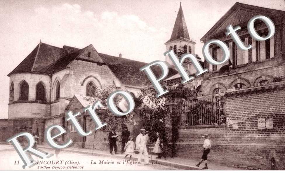 La Mairie et l'Eglise