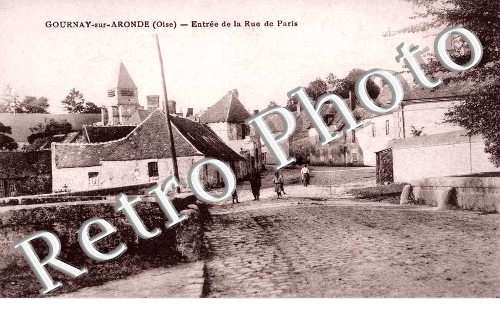 Entree de la rue de Paris