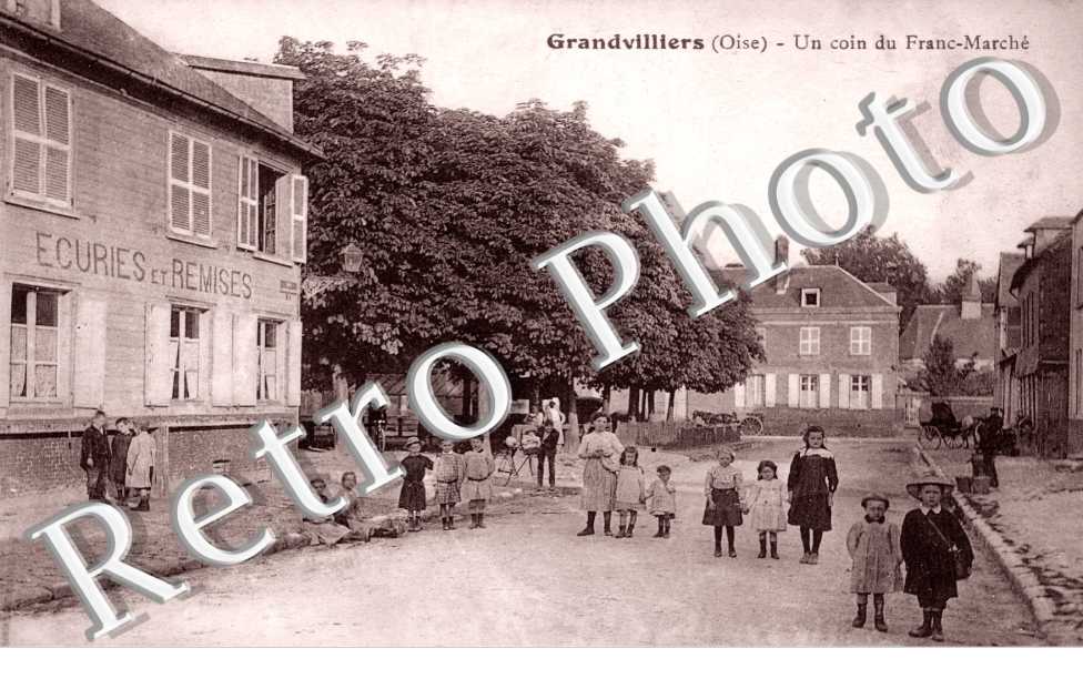 un coin du franc marche