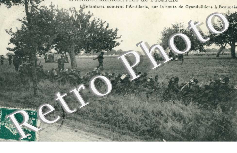 L'Infanterie soutient l'Artillerie