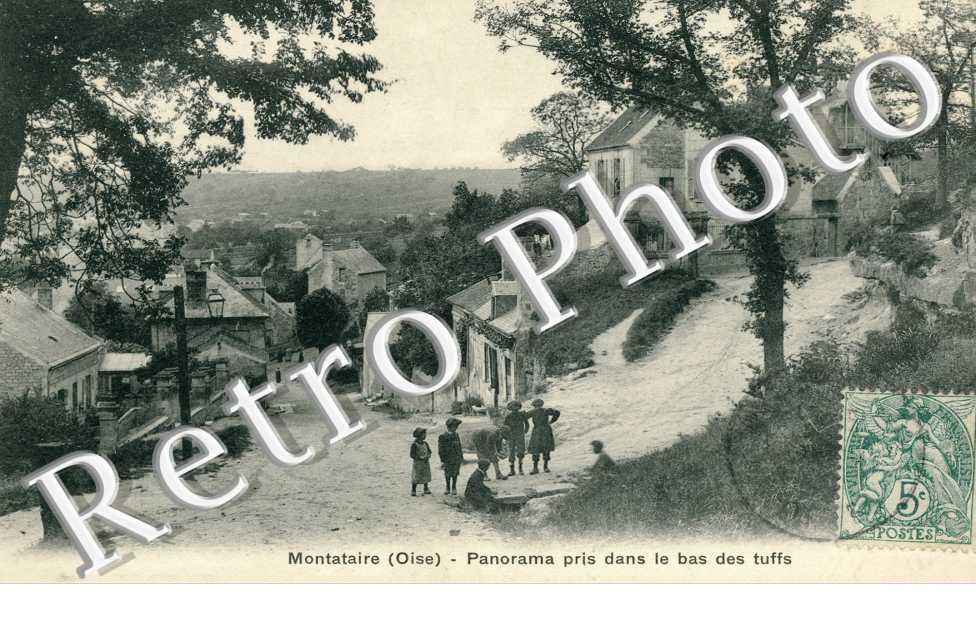 panorama pris dans le bas des tuffs