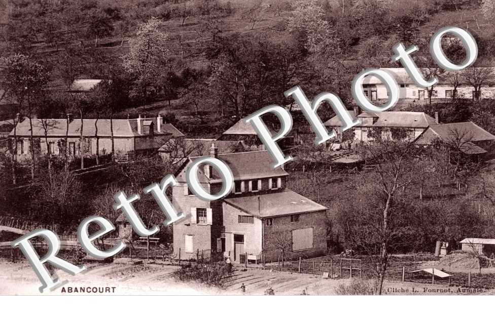 ABANCOURT. panorama de la vallee de la bresle