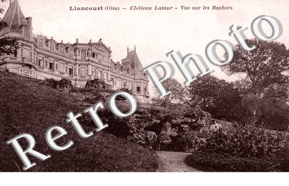 Chateau Latour, vue sur les Rochers