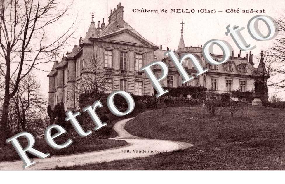 chateau de Mello, cote Sud-Est