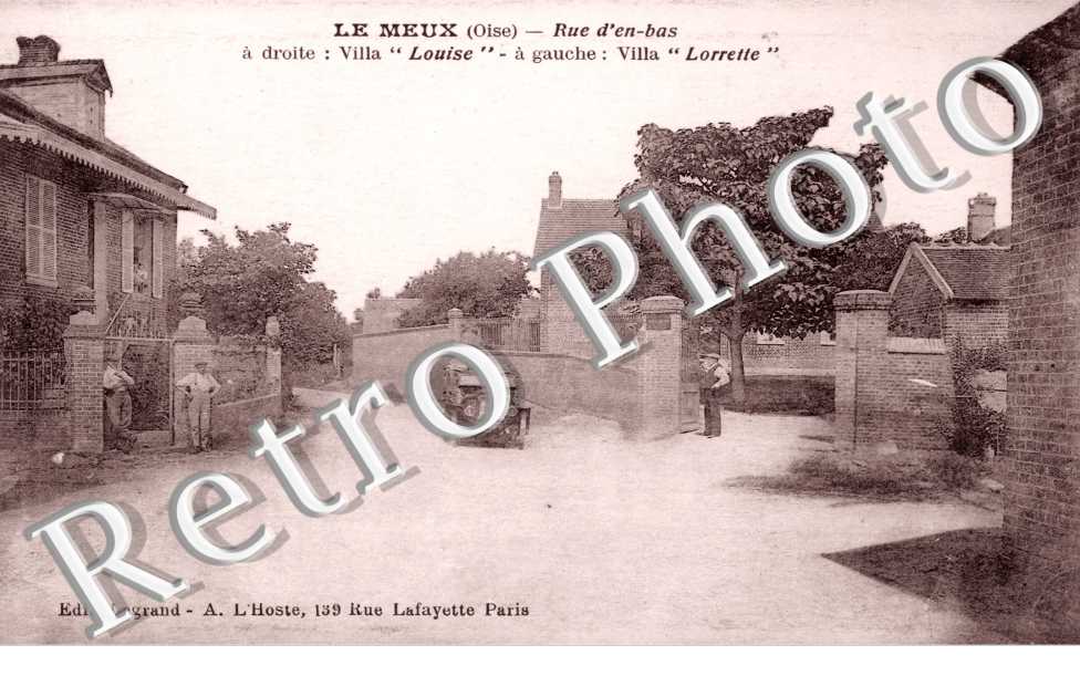 Rue d'en bas villa "louise" et "lorrette"