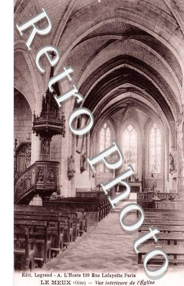 Vue interieure de l'eglise
