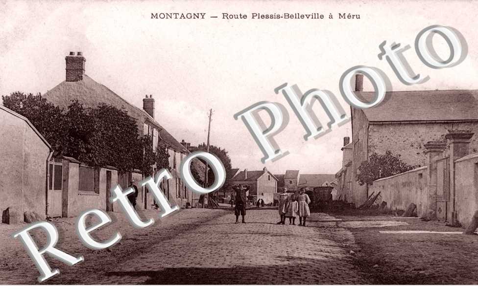 Route Plessis-Bellevue a Meru