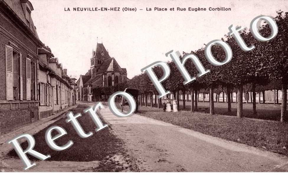 la place et rue Eugene Corbillon