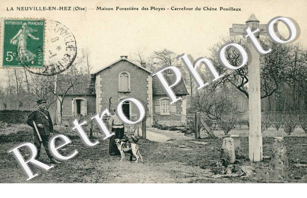 Maison Forestiere des Ployes, Carrefour du Chene Pouilleux