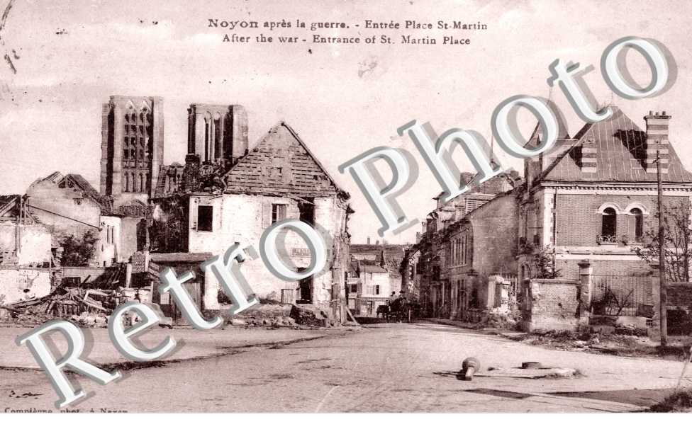 place saint Martin - ruines