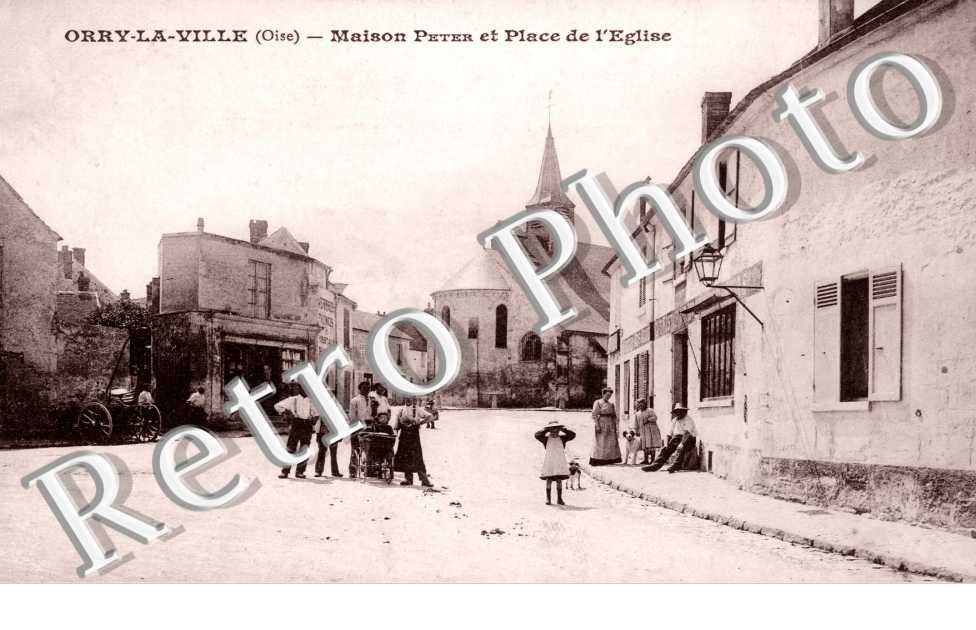 maison Peter et place de l'eglise