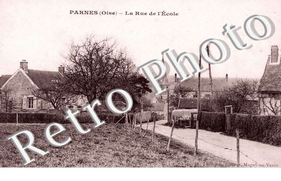 La rue de l'ecole