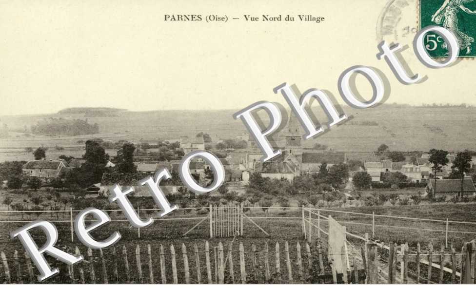 Vue nord du village