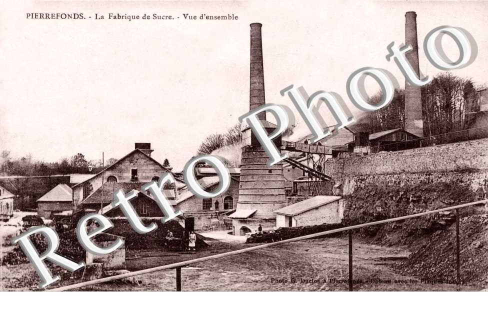 La fabrique de sucre. Vue d'ensemble
