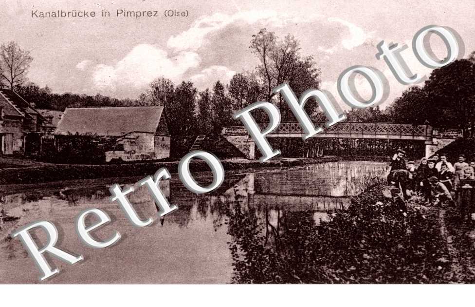 Kanalbrucke in Pimprez