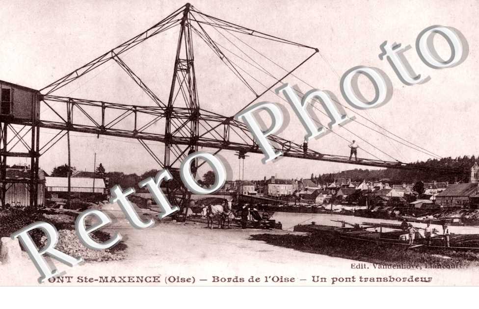 Bords de l'Oise, Un Pont transbordeur
