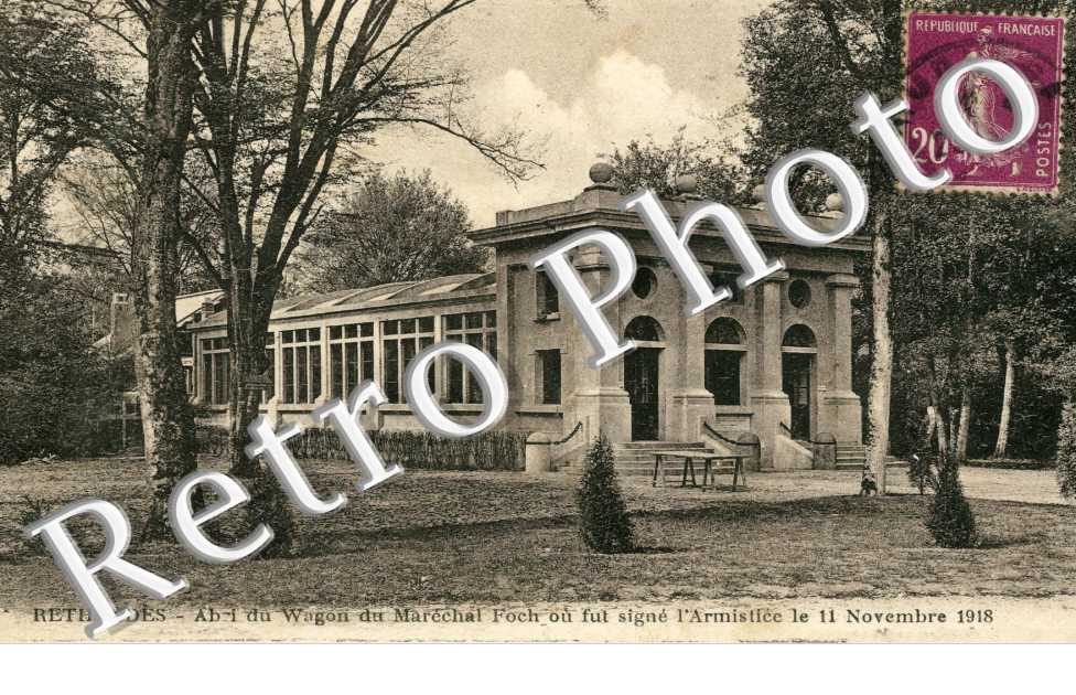 Abri du Wagon du Mal Foch ou fut signe l'Armistice