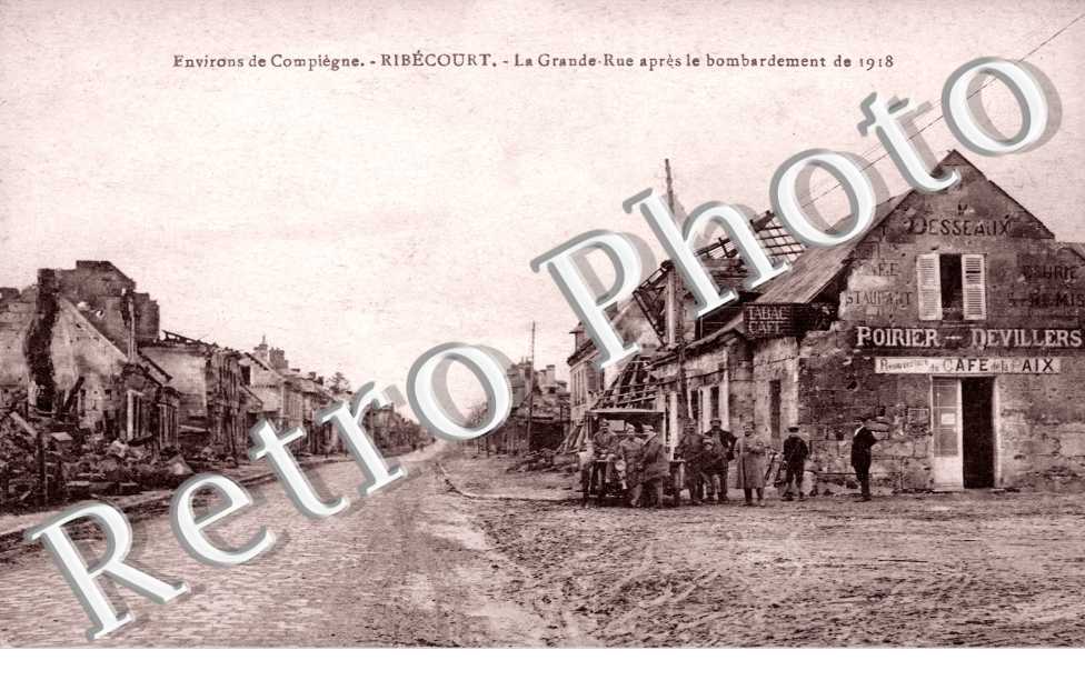 La Grande Rue Apres le Bombardement