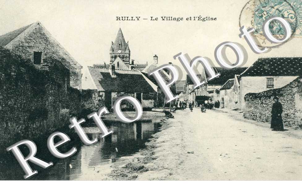 le village et l'eglise