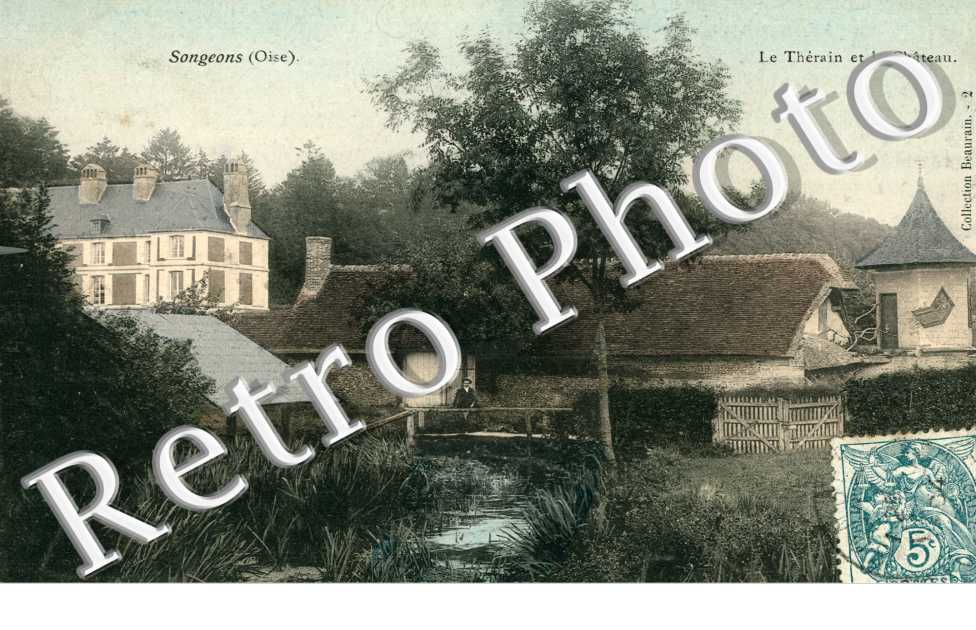 le Therain et le chateau