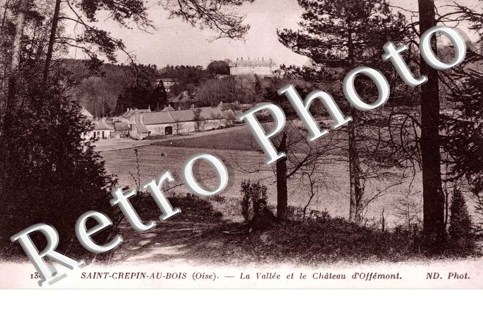 la vallee et le chateau d' Offemont