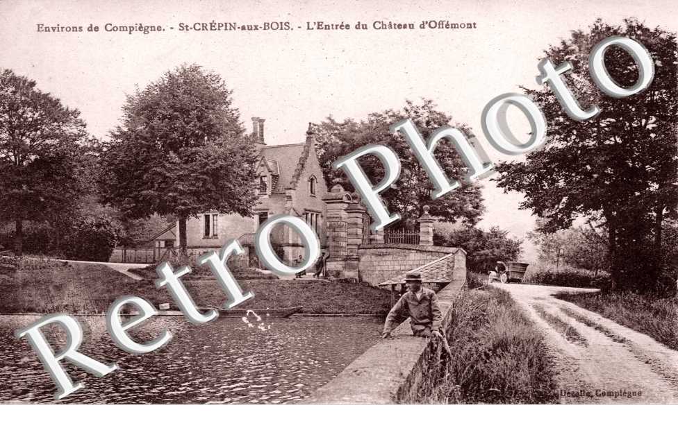 l' entree du chateau d' Offemont