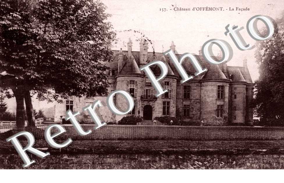 chateau d' Offemont, la facade