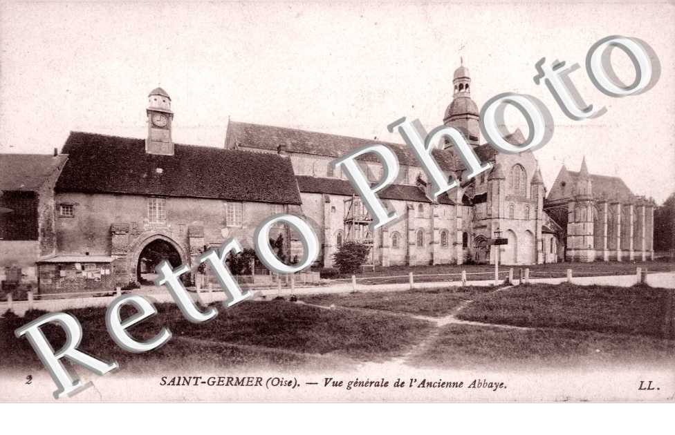Vue generale de l'ancienne abbaye