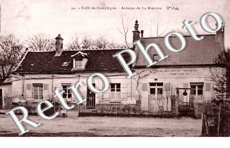 foret de Compiegne, auberge de la Breviere
