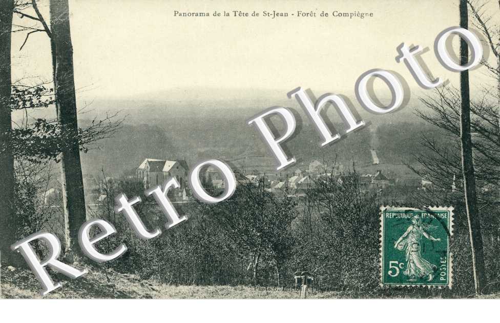 panorama de la tete de St-Jean, foret de Compiegne