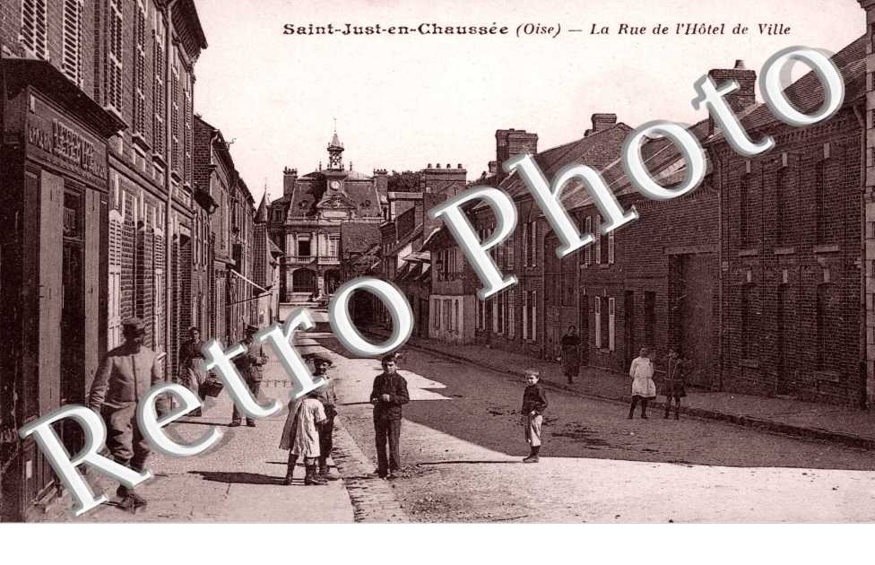 la rue de l'hotel de ville