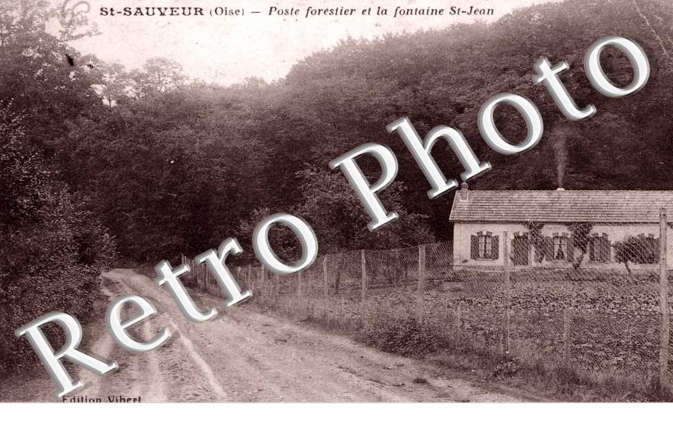 Poste forestier et la Fontaine Saint-Jean