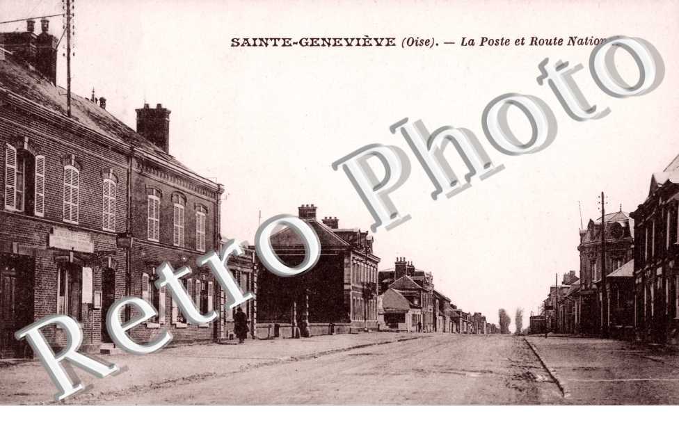 la poste et route nationale