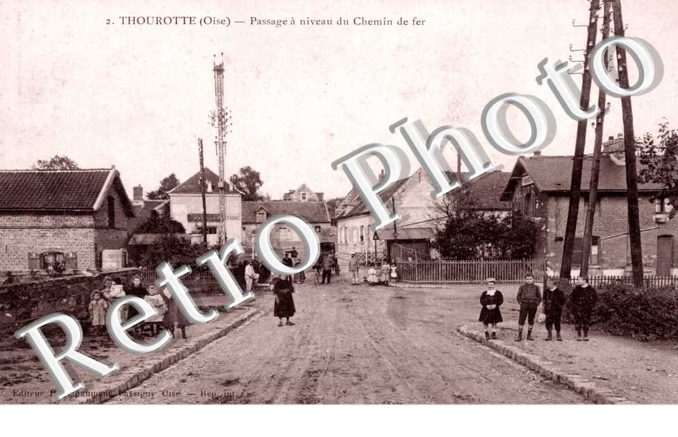 passage a niveau du chemin de fer