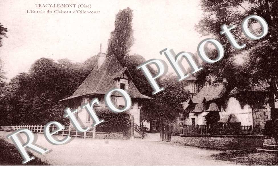 l'Entrée du Chateau d'Ollencourt