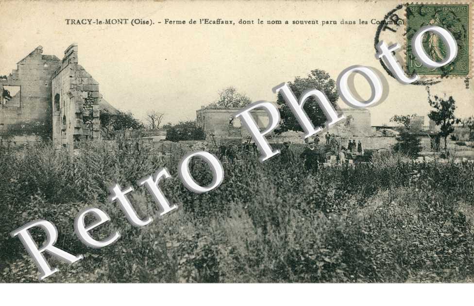 ferme de l'Ecaffaux - Ruines