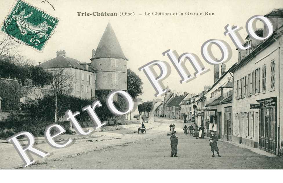 le chateau et la grande rue