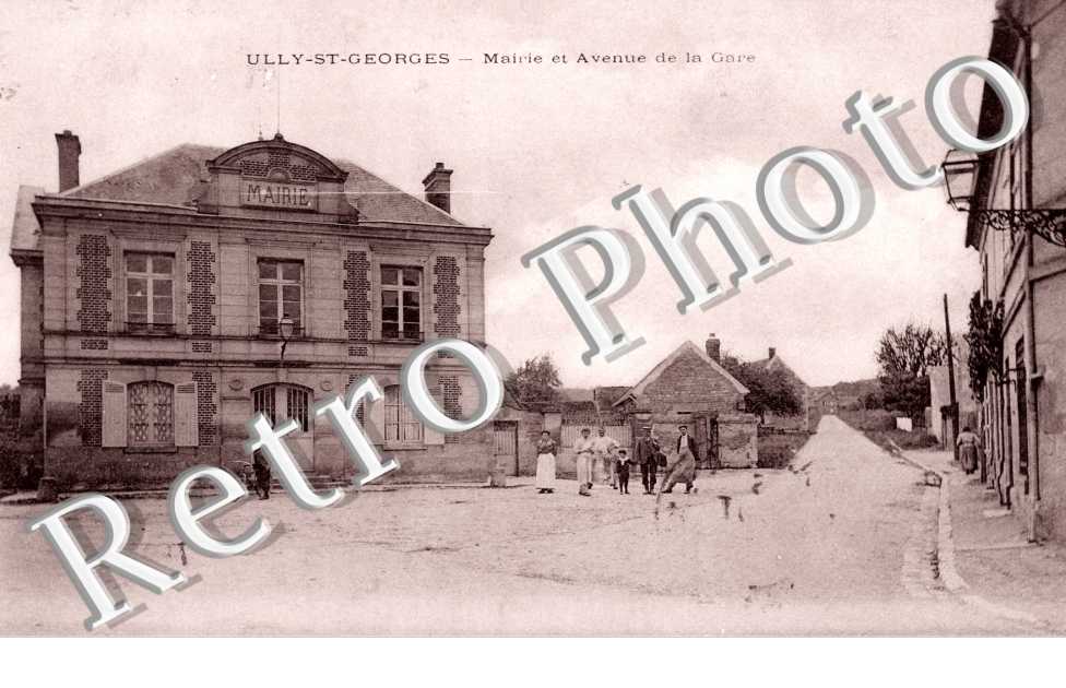mairie et avenue de la Gare
