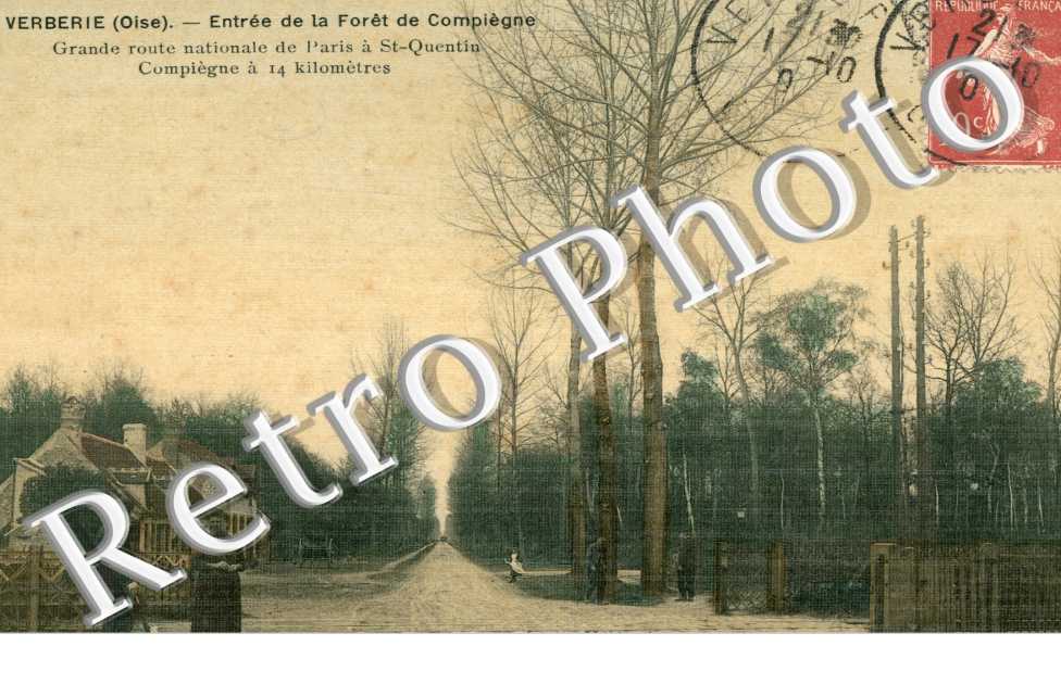 Entree de la Foret de Compiegne