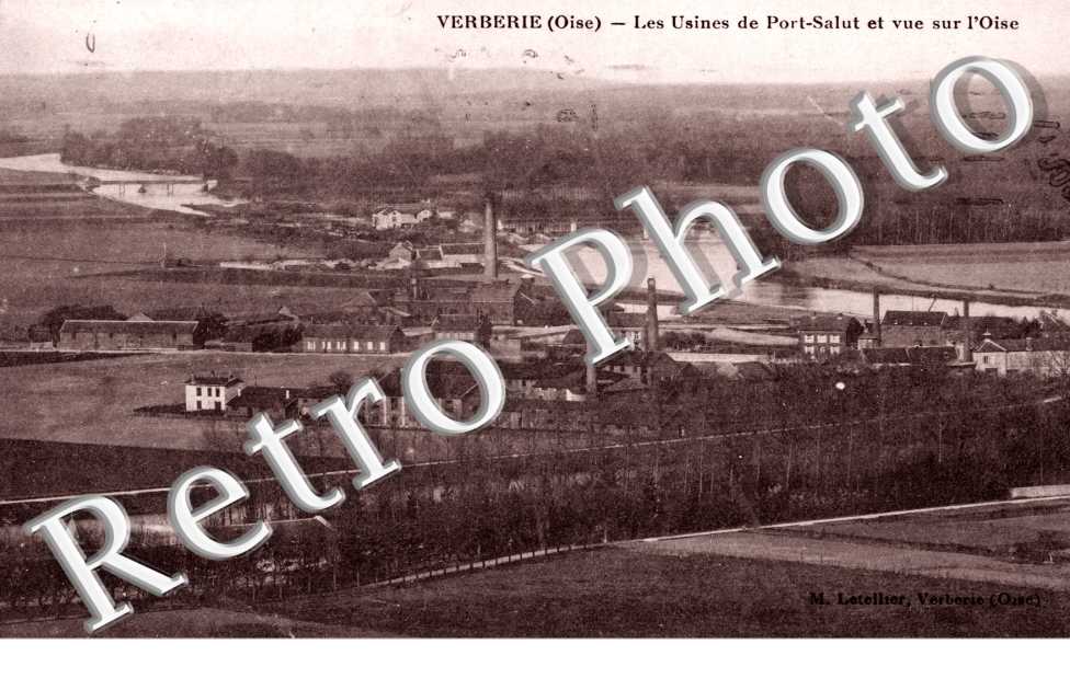 les usines de port salut et vue sur l'oise